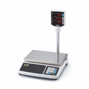 PR-B Series – Price Computing Bench Scale with Triple LED Display & Rechargeable Battery (3/6 kg – 15/30 kg)