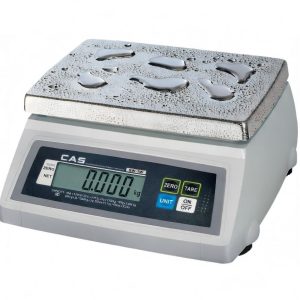 SW-1W Series – Washdown Portion Control & Counting Scale IP66 Rated with Dual-Range & Long Battery Life (2 kg – 20 kg)