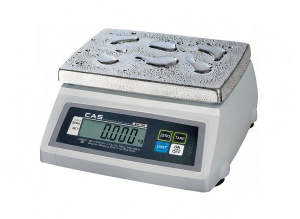 SW-1W Series – Washdown Portion Control & Counting Scale IP66 Rated with Dual-Range & Long Battery Life (2 kg – 20 kg)