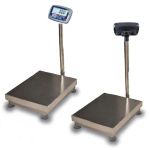X722 Bench Scale – Stainless Steel Platform Scale with Rechargeable Battery (30–500 kg)