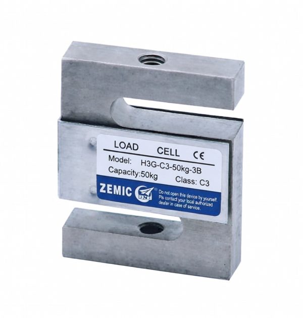 H3G Series – Nickel Plated Alloy Steel S-Type Load Cell IP67 (100 kg – 5 t)