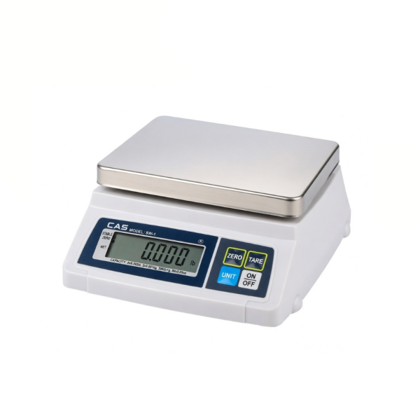 SW-1S Series – Compact Portion Control & Counting Scale with Backlight LCD & Long Battery Life (2 kg – 20 kg)