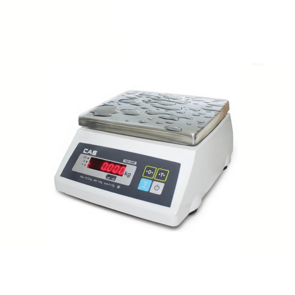 SW-1WR Series – Washdown High-Resolution Portion Control & Counting Scale IP66 Rated with Rechargeable Battery (1/2 kg – 30 kg)