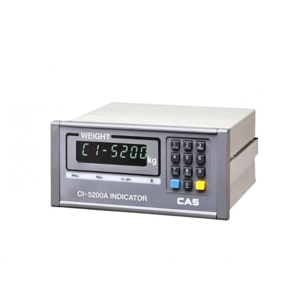 CI-5200A: Industrial Weighing Indicator VFD 7 Digit dengan Peak Hold & I/O Kontrol Dasar